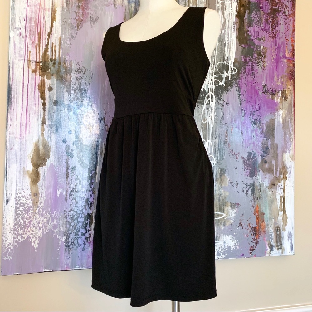 MICHAEL Michael Kors Little Black Dress Size Medium Classic